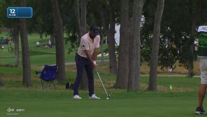 Stephan Jaeger makes birdie on No. 12 at THE CJ CUP
