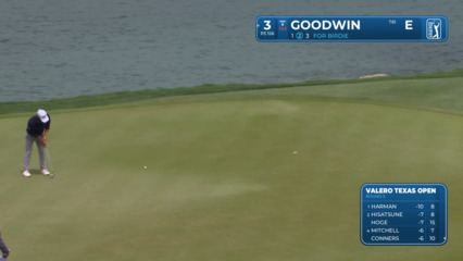 Noah Goodwin pours in 19-foot birdie putt at Valero