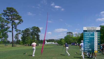 Jason Day pours in 22-foot birdie putt on No. 7 at Texas Children's