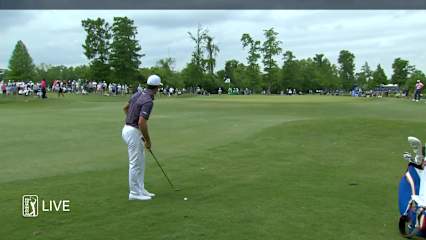 Billy Horschel's tight pitch sets up birdie at Zurich Classic