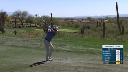 Jerry Kelly makes birdie on No. 11 at Cologuard Classic