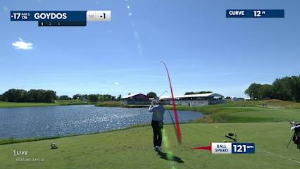 Paul Goydos sticks tee shot and birdies at 3M Open