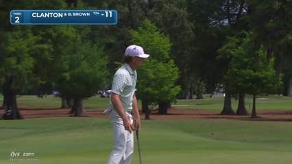 Brown/Clanton makes birdie on No. 11 at Zurich Classic