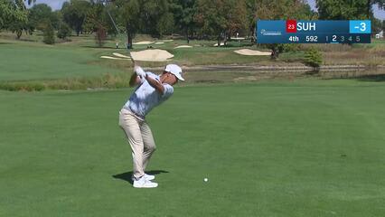 Justin Suh makes birdie on No. 4 at Nationwide Children's