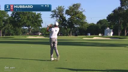 Mark Hubbard's 119-yard approach sets up birdie on No. 2 at Charles Schwab