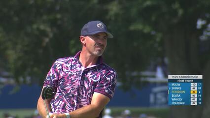 Paul Peterson makes birdie on No. 10 at ISCO Championship