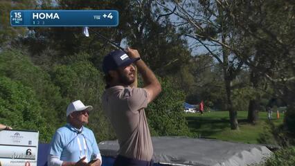 Max Homa makes birdie on No. 15 at Farmers