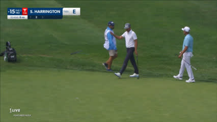 Scott Harrington holes 17-footer for birdie at Rocket Mortgage