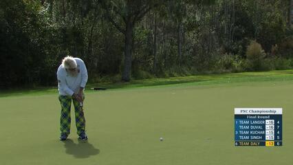 John Daly makes birdie putt at PNC Championship