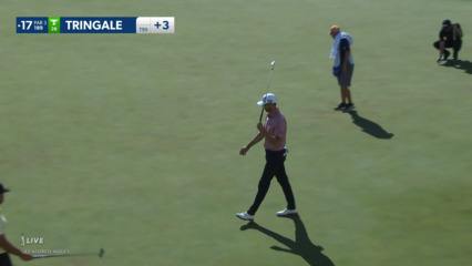 Cameron Tringale buries 49-foot birdie from the fringe at 3M Open
