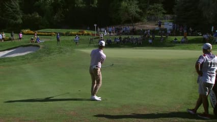 Philip Knowles makes birdie on No. 15 at Albertsons Boise Open