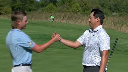 Norman Xiong makes eagle at Korn Ferry Tour Champ