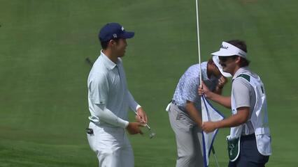 Jeffrey Kang makes birdie on No. 12 at Nationwide Children's