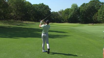 Blades Brown makes birdie on No. 12 at Compliance Solutions