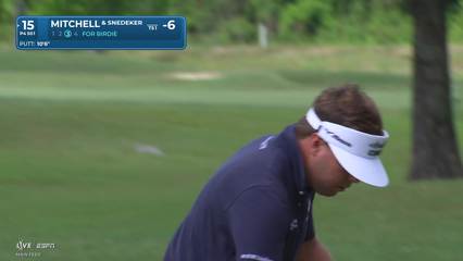 Team Mitchell/Snedeker makes birdie on No. 15 at Zurich Classic