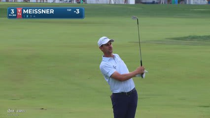 Mac Meissner's 79-yard approach sets up birdie on No. 3 at Rocket Classic