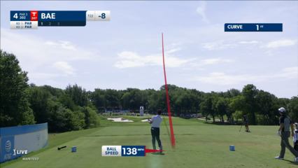 Sangmoon Bae sticks tee shot to set up birdie at AT&T Byron Nelson