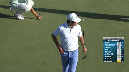 Cole Hammer makes birdie on No. 12 at Sony Open