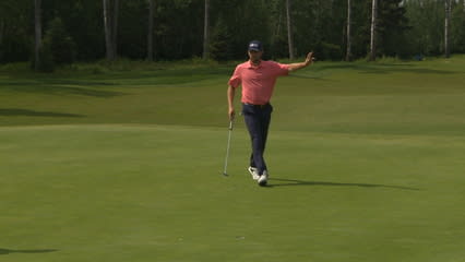 Blake Olson leads after 36 holes at Staal Open