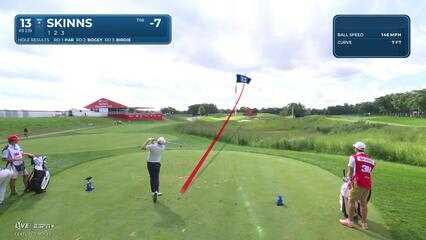 David Skinns makes birdie on No. 13 at 3M Open