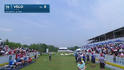 Kevin Velo nearly aces No. 14 at RBC Canadian