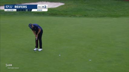 Kyle Reifers makes 11-foot birdie at Rocket Mortgage