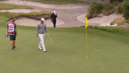 Bernd Wiesberger's textbook chip in at ISPS HANDA