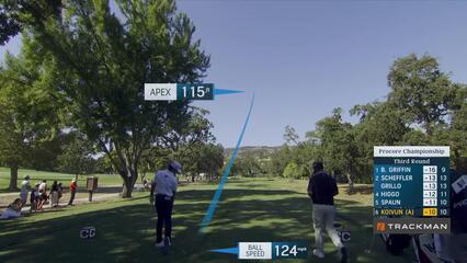 Jackson Koivun hits 166-yard tee shot to 7 feet, sets up birdie on No. 11 at Procore