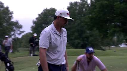 Quade Cummins jars 26-foot birdie putt at Simmons Bank Open