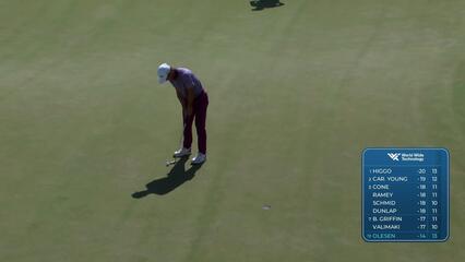 Thorbjørn Olesen makes birdie on No. 14 at World Wide Technology