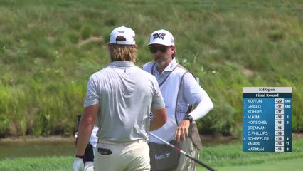 Jake Knapp reaches par-5 No. 18 in two, makes birdie at 3M Open