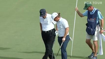 Daniel Trevino's nice approach and birdie at PNC Championship