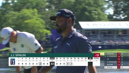 J.J. Spaun's 333-yard drive sets up birdie on No. 14 at Truist Championship