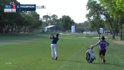 Curtis Thompson's near albatross leads to eagle at Valspar