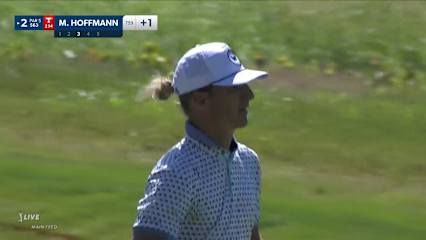 Morgan Hoffmann makes birdie on No. 2 at John Deere