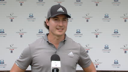 Charlie Saxon interview after Round 1 of the Lincoln Land