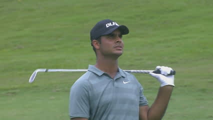 Shubhankar Sharma uses nice approach to set up birdie at CIMB