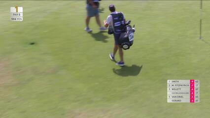 Brooks Koepka holes 41-foot shot from rough for birdie on No. 1 at Genesis Scottish Open
