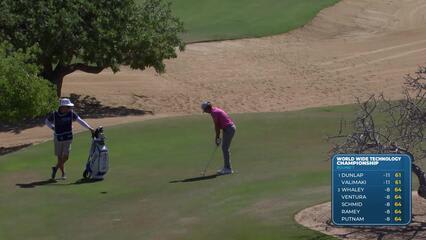 Adam Schenk makes birdie on No. 14 at World Wide Technology