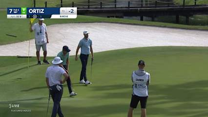 Carlos Ortiz's tee shot sets up birdie at RBC Heritage