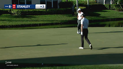 Kyle Stanley chips in for birdie at Honda