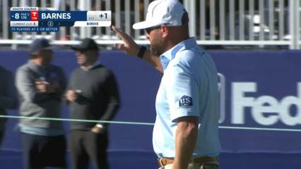 Erik Barnes' tee shot to 10 feet sets up birdie at Farmers