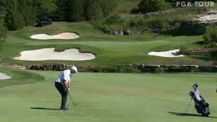 Top-3 shots from Round 2 at the Charles Schwab Series