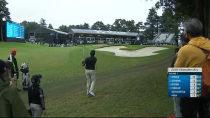 Sebastián Muñoz gets up-and-down from rough for birdie at ZOZO