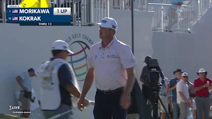 Jason Kokrak makes birdie on No. 13 at WGC-Dell Match Play