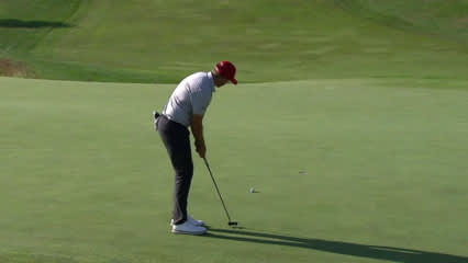 Brandon Harkins converts putt for birdie at Nationwide Children's