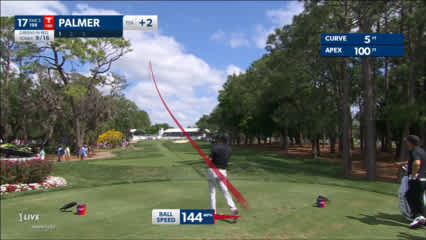 Ryan Palmer's tee shot to 4 feet leads to birdie at Valspar