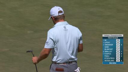 Pierceson Coody taps in from 1 foot for birdie on No. 11 at Valspar