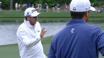 Ben Curtis makes birdie on No. 11 at Shell