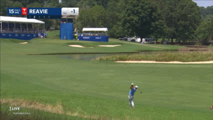 Chez Reavie navigates No. 15 for birdie at Wyndham